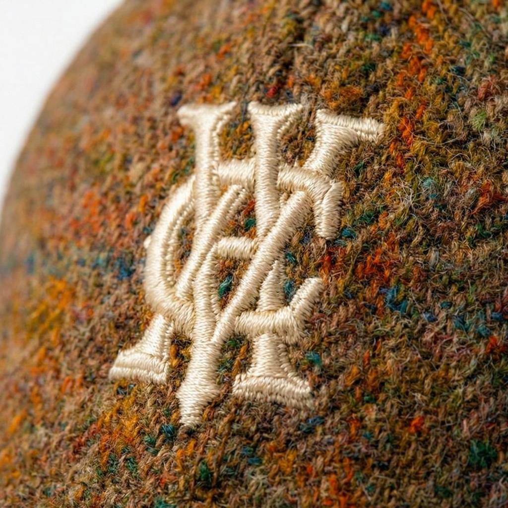 VAYLE Rust Tweed Cap